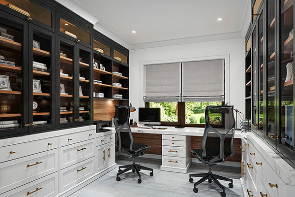 Custom Home Offices Gallery | Designed by Closet Factory